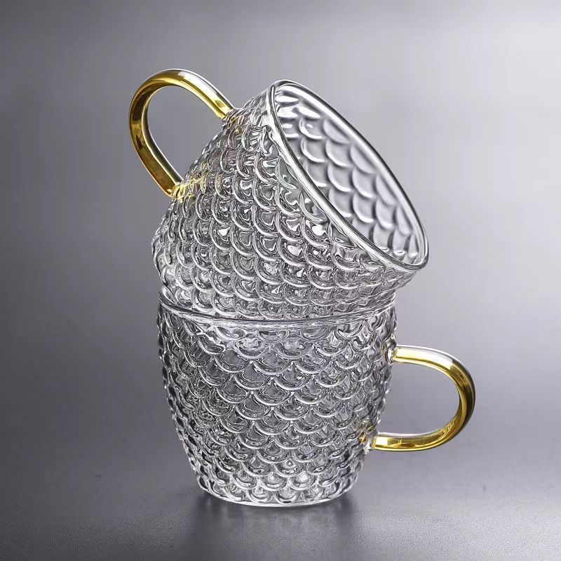 Espresso Cup Saucer - Service à thé en verre standard