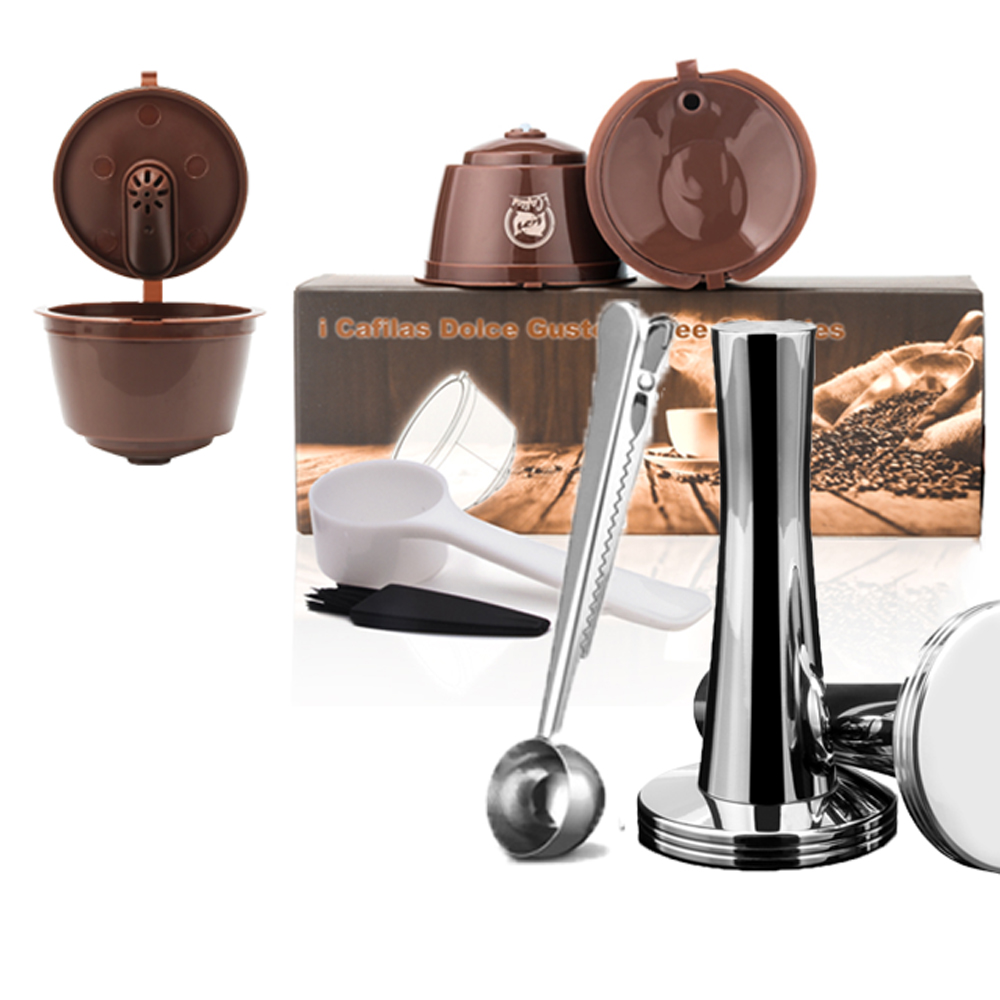Coffee Tea Nescafe - Capsules réutilisables pour café Dolce Gusto,