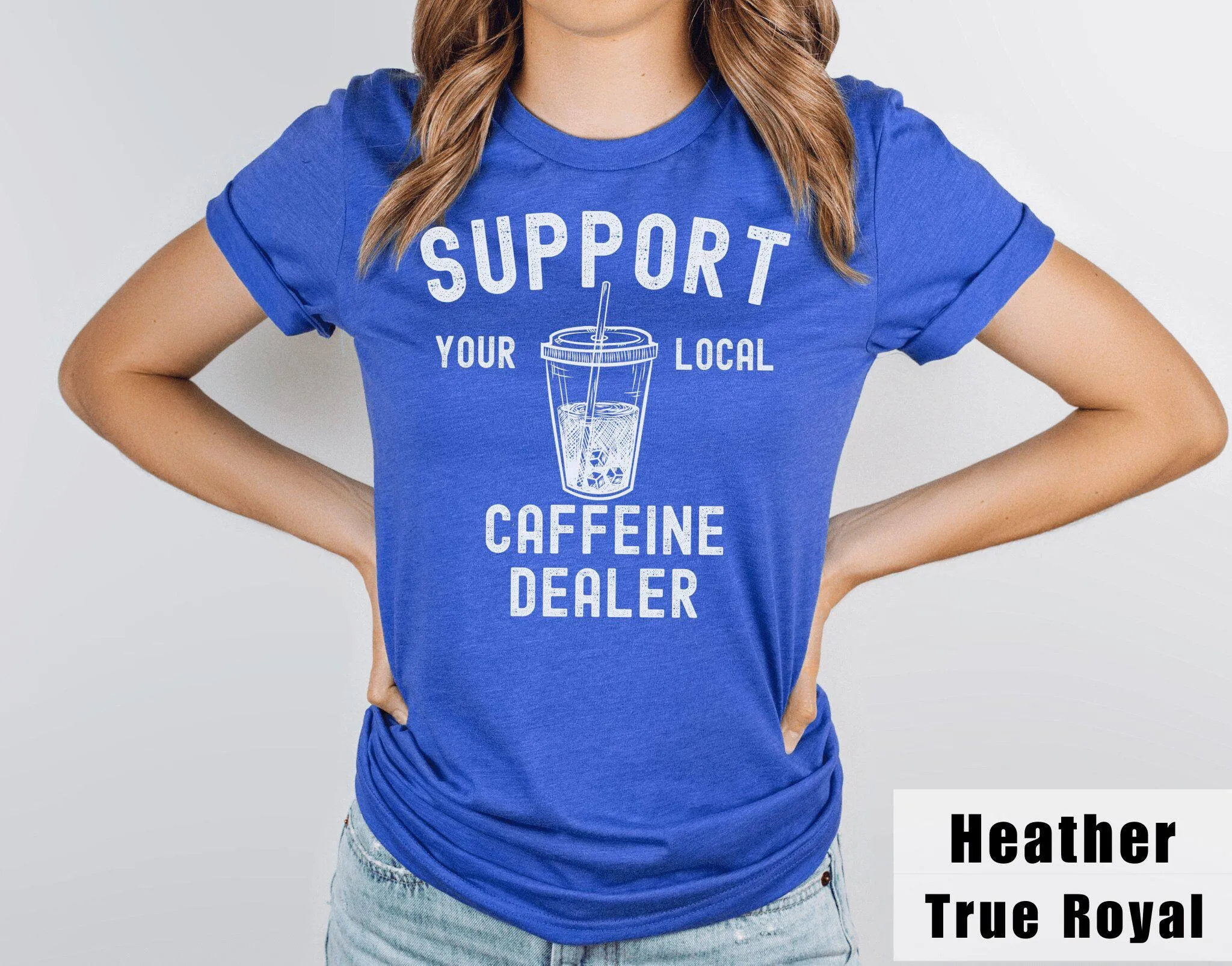 T And Tea Coffee - T-shirt café glacé : Soutenez votre