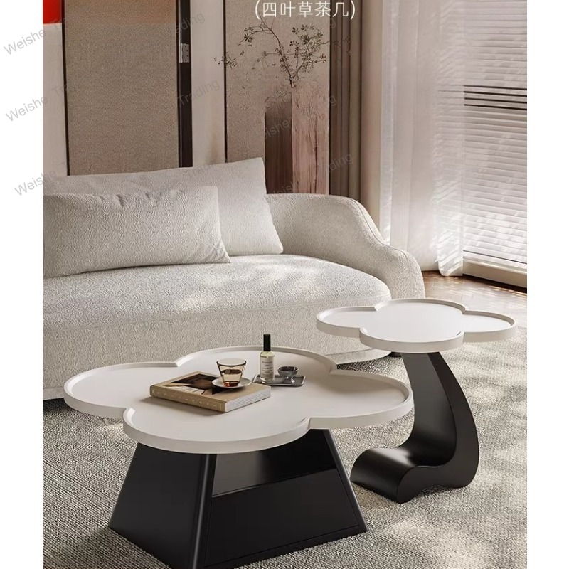 Young Tea Coffee - Table basse design créative style crème,