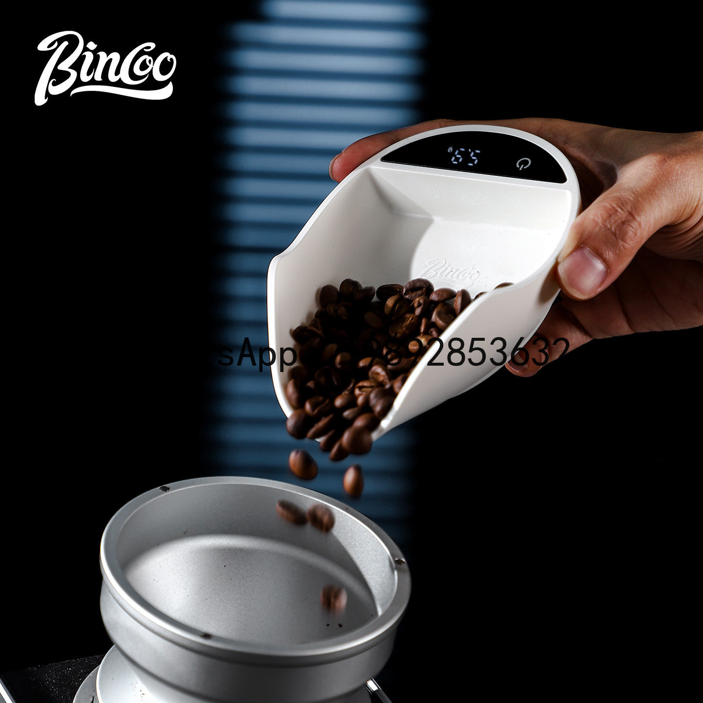 Coffee Tea Beans - Balance électronique XL pour café, plateau