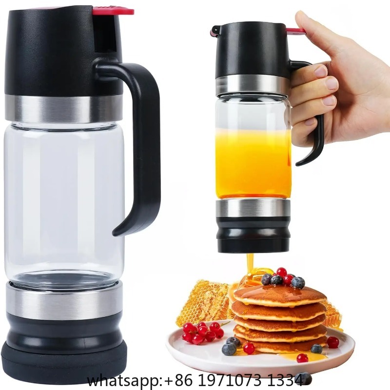 Coffee Or Tea Please - Distributeur de miel anti-goutte avec base,