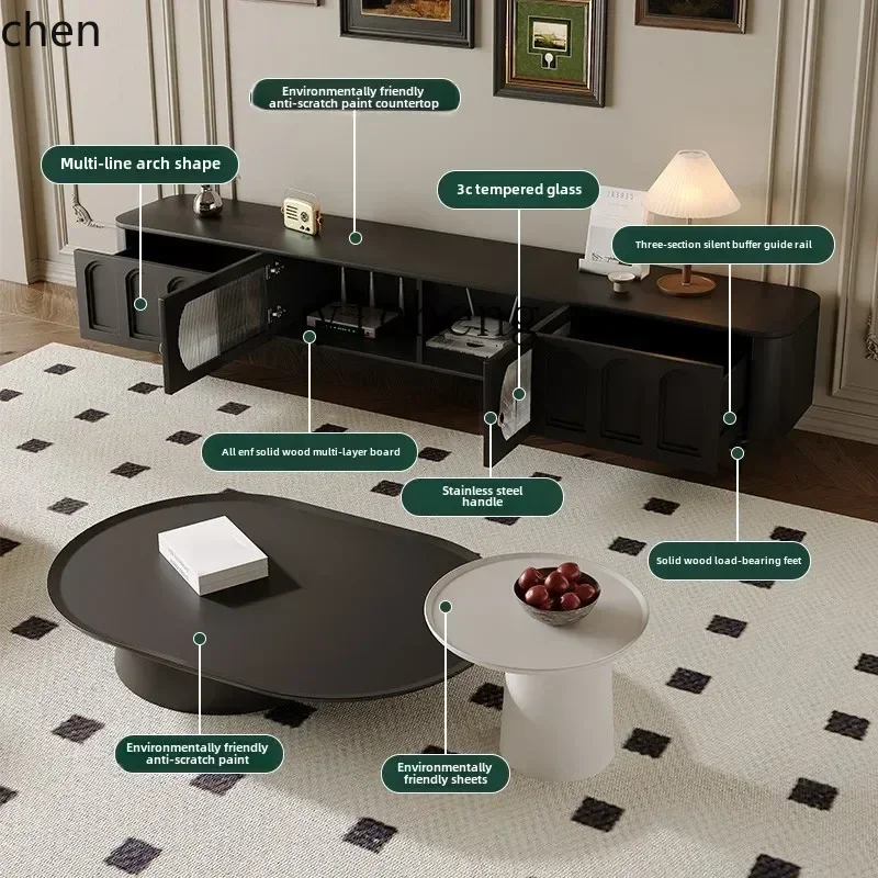 Coffee & Tea Maker Machine - Meuble TV rétro i5.15 et table