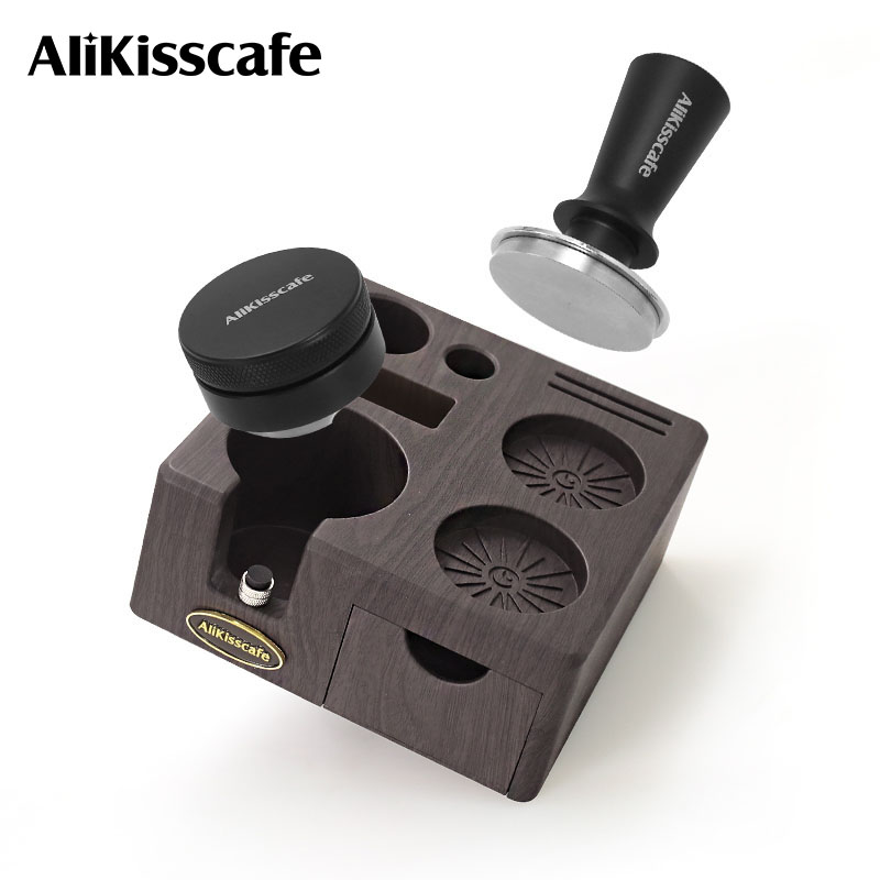 Coffee Tea Holder - Alikisscafe Station de bourrage de café