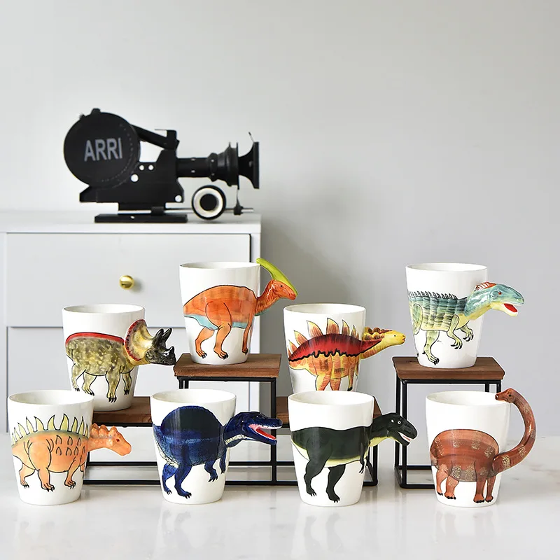 Coffee Tea Difference - Tasse d'eau en forme de dinosaure,