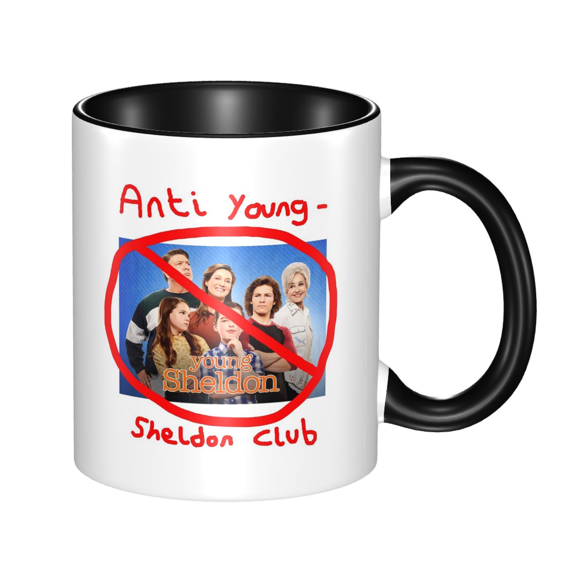 Young Tea Coffee - Mug amusant en céramique Anti Young