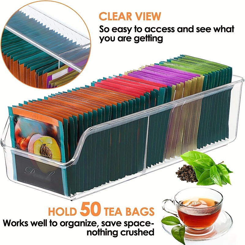 Boîte de rangement transparent - Coffee Tea And Sugar Set avis et prix