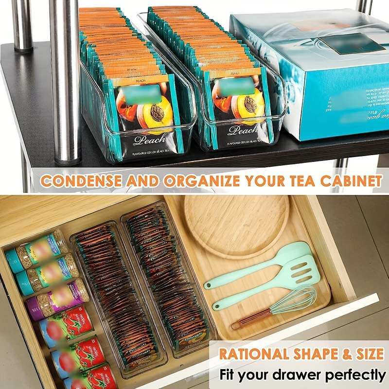 Boîte de rangement transparent - Coffee Tea And Sugar Set avis et prix
