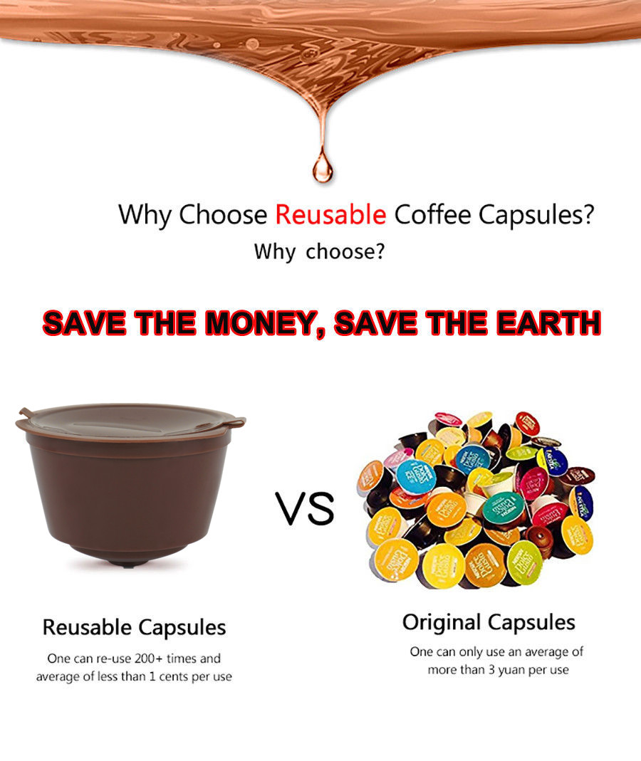 Capsules réutilisables pour ca - Coffee Tea Nescafe avis et prix