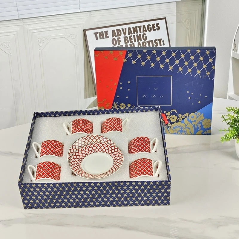 Ensemble de 12 tasses et souco - Espresso Cup Saucer avis et prix