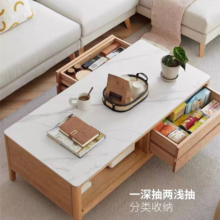 Table basse en bois massif ave - T And Tea Coffee avis et prix