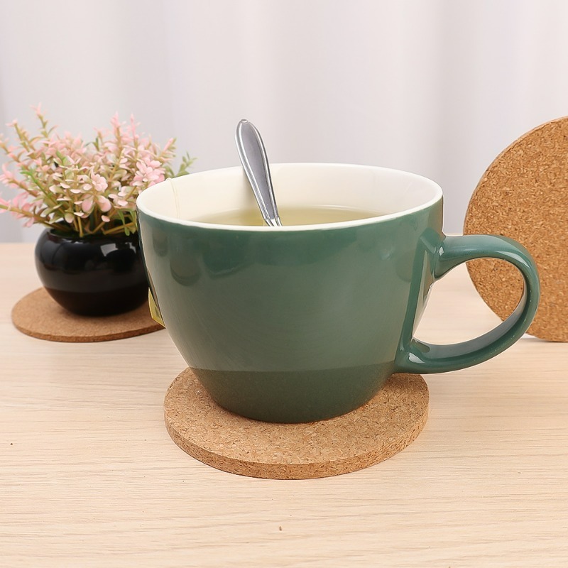 Sous-verres ronds en liège nat - Coffee Tea Holders avis et prix