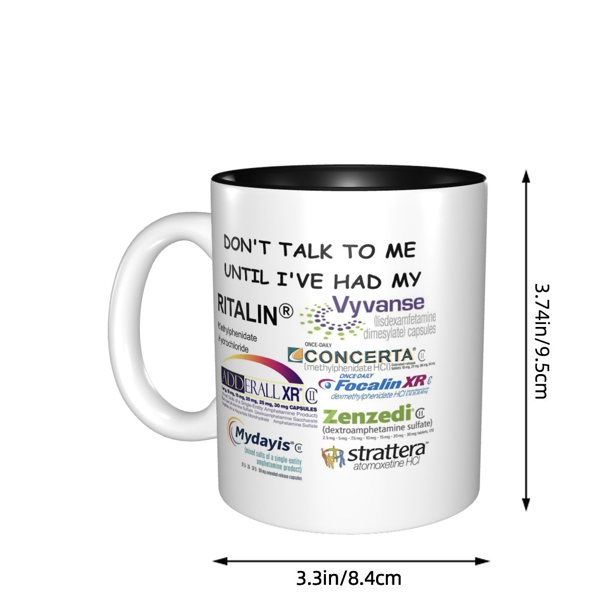 Tasse à café en céramique amus - Coffee Tea Me avis et prix