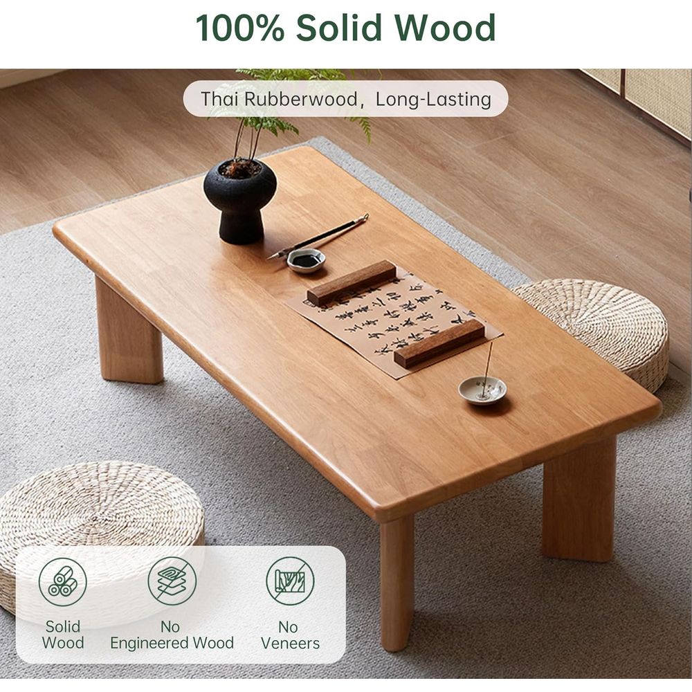 Table basse en bois massif de  - Coffee Or Tea Please avis et prix
