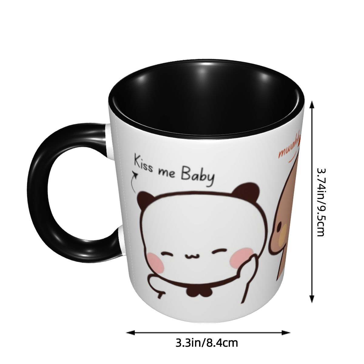 Personnalisé Kiss Me bébé Mwah - Coffee Tea Me avis et prix
