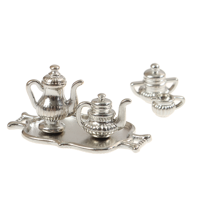 Plateau à café en métal argent - Young Tea Coffee avis et prix