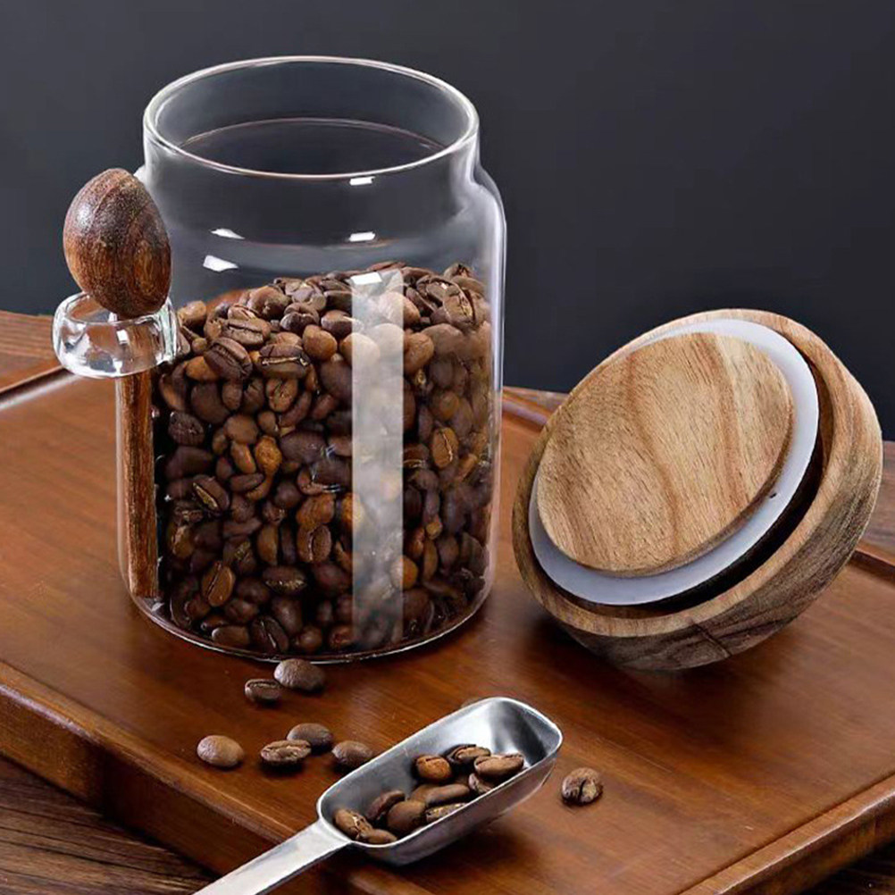 Pot en verre hermétique pour g - Coffee Tea Holder avis et prix