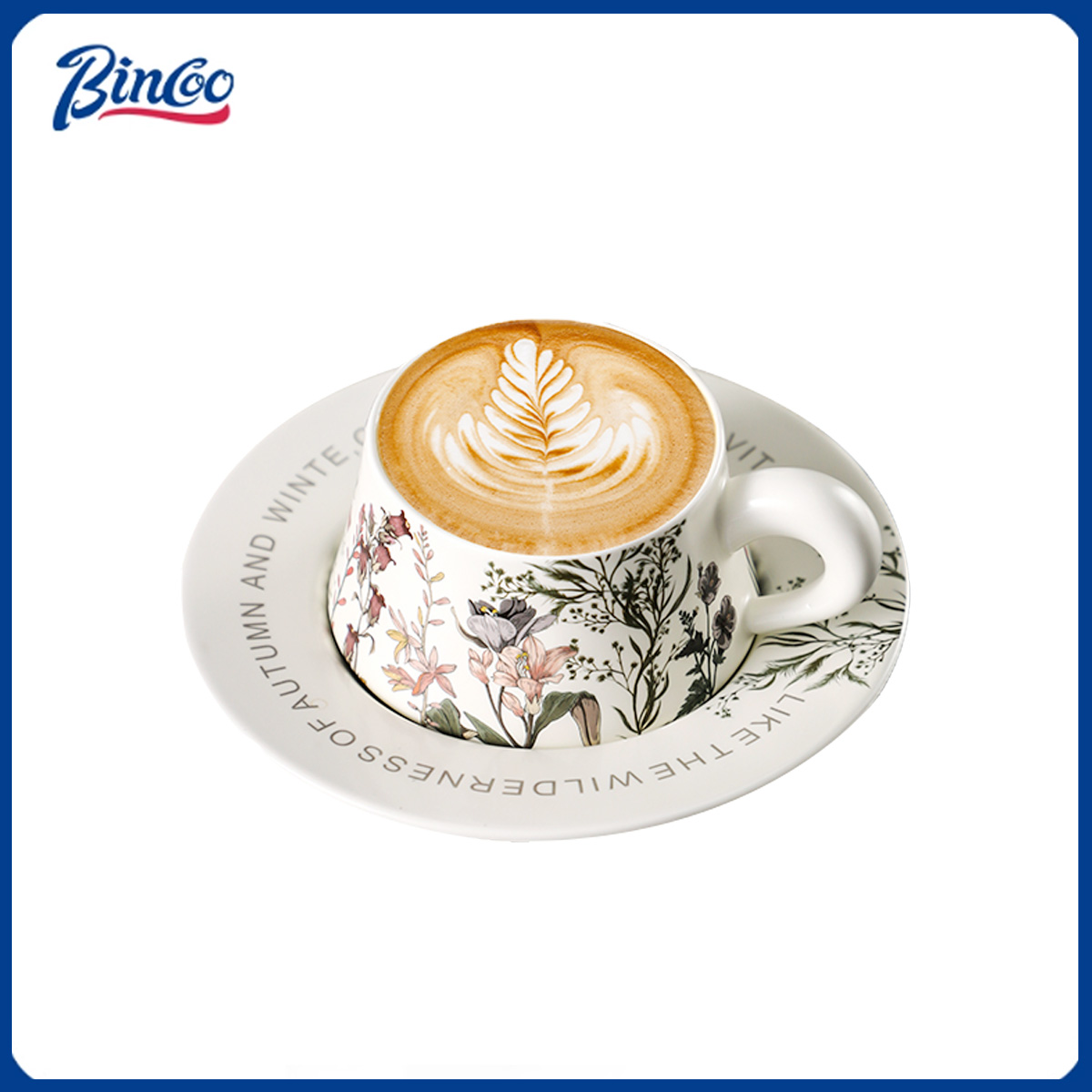BINCOO 260ml tasse à café en c - Espresso Cup Saucer avis et prix