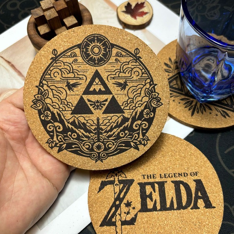 Zelda – dessous de verre rond  - Coffee Tea Holders avis et prix