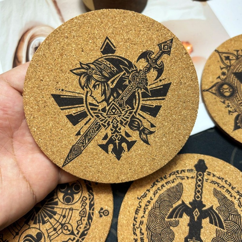 Zelda – dessous de verre rond  - Coffee Tea Holders avis et prix