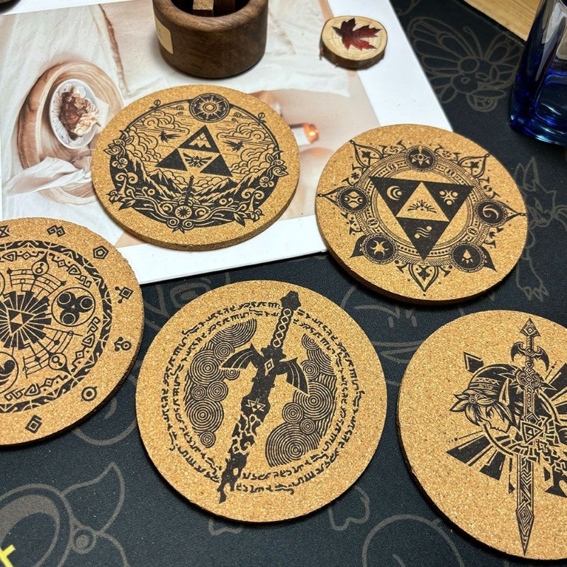 Zelda – dessous de verre rond  - Coffee Tea Holders avis et prix