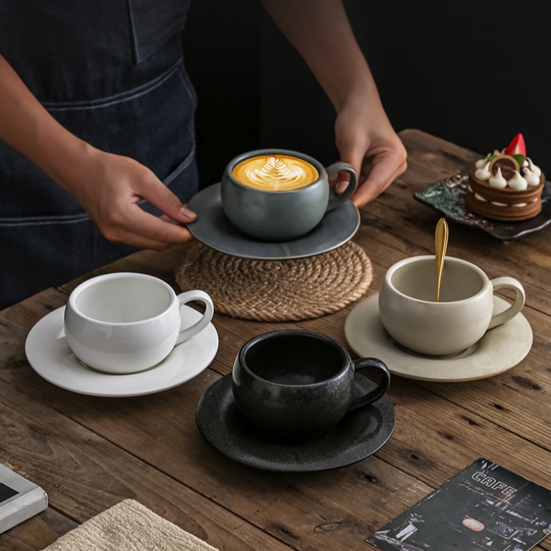 Tasse à café en céramique vint - Espresso Cup Saucer avis et prix