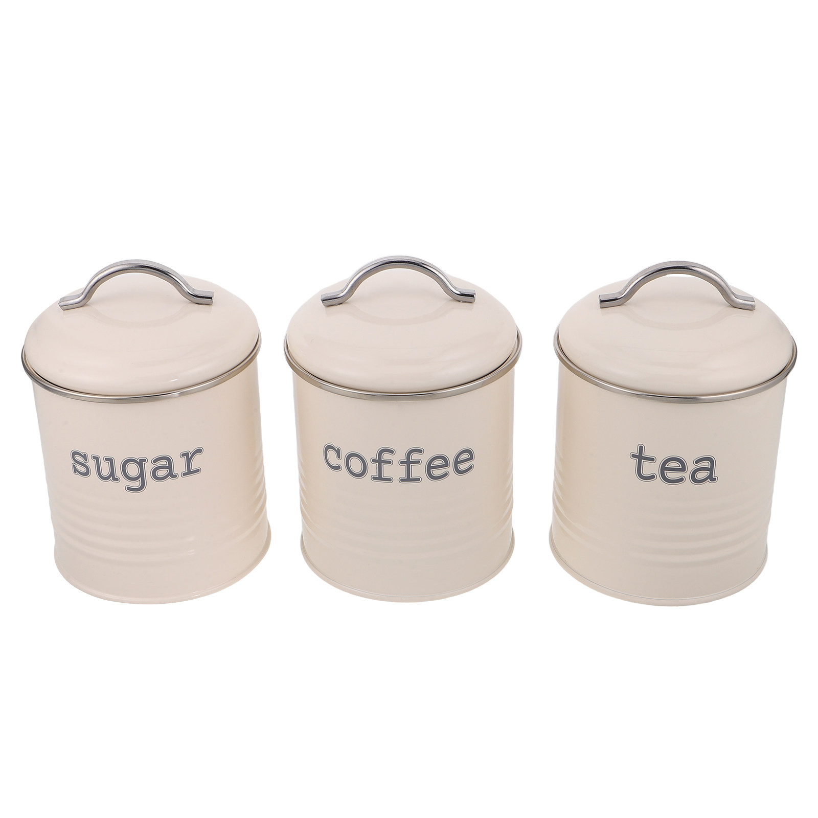 Lot de 3 boîtes hermétiques po - Coffee Tea And Sugar Set avis et prix