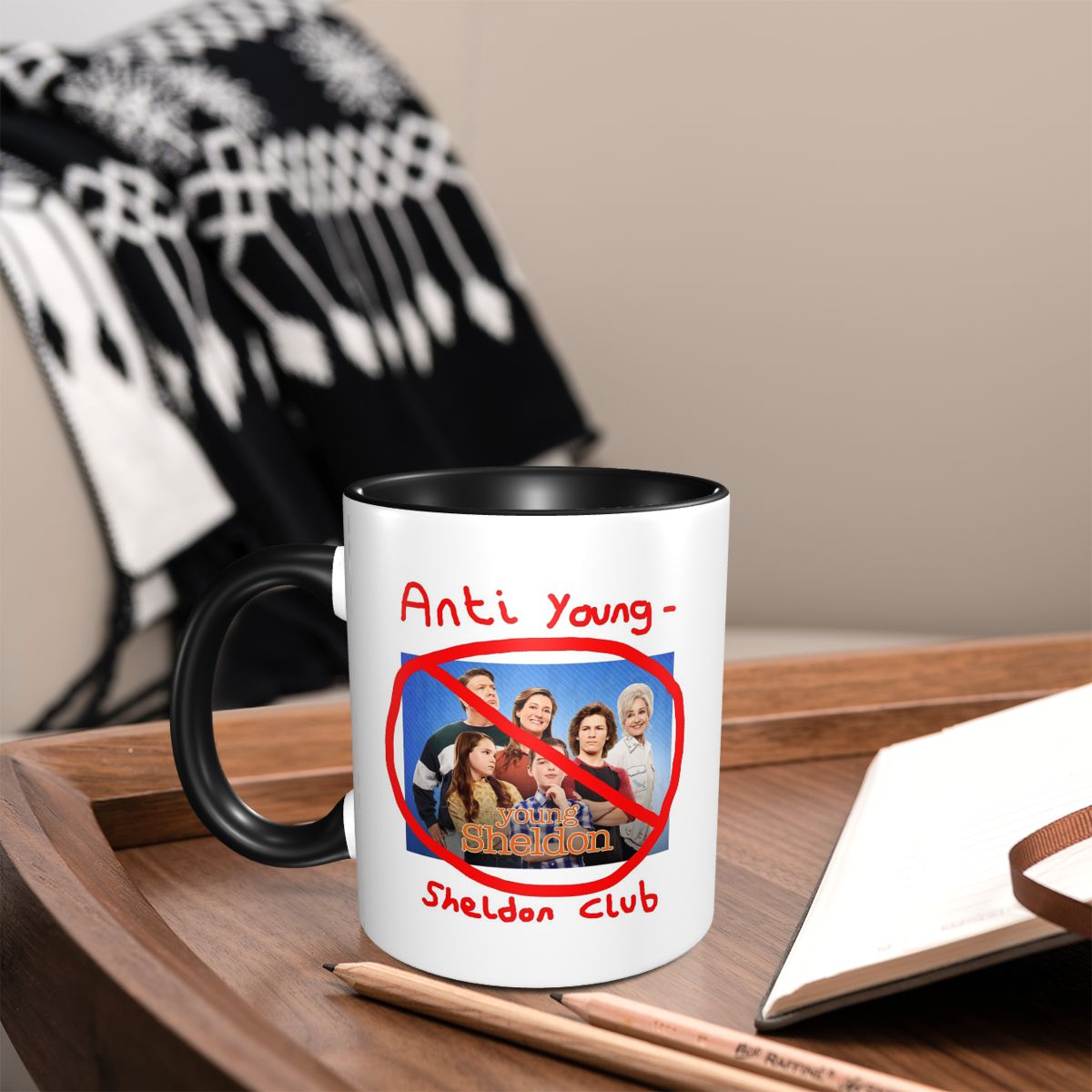 Mug amusant en céramique Anti  - Young Tea Coffee avis et prix