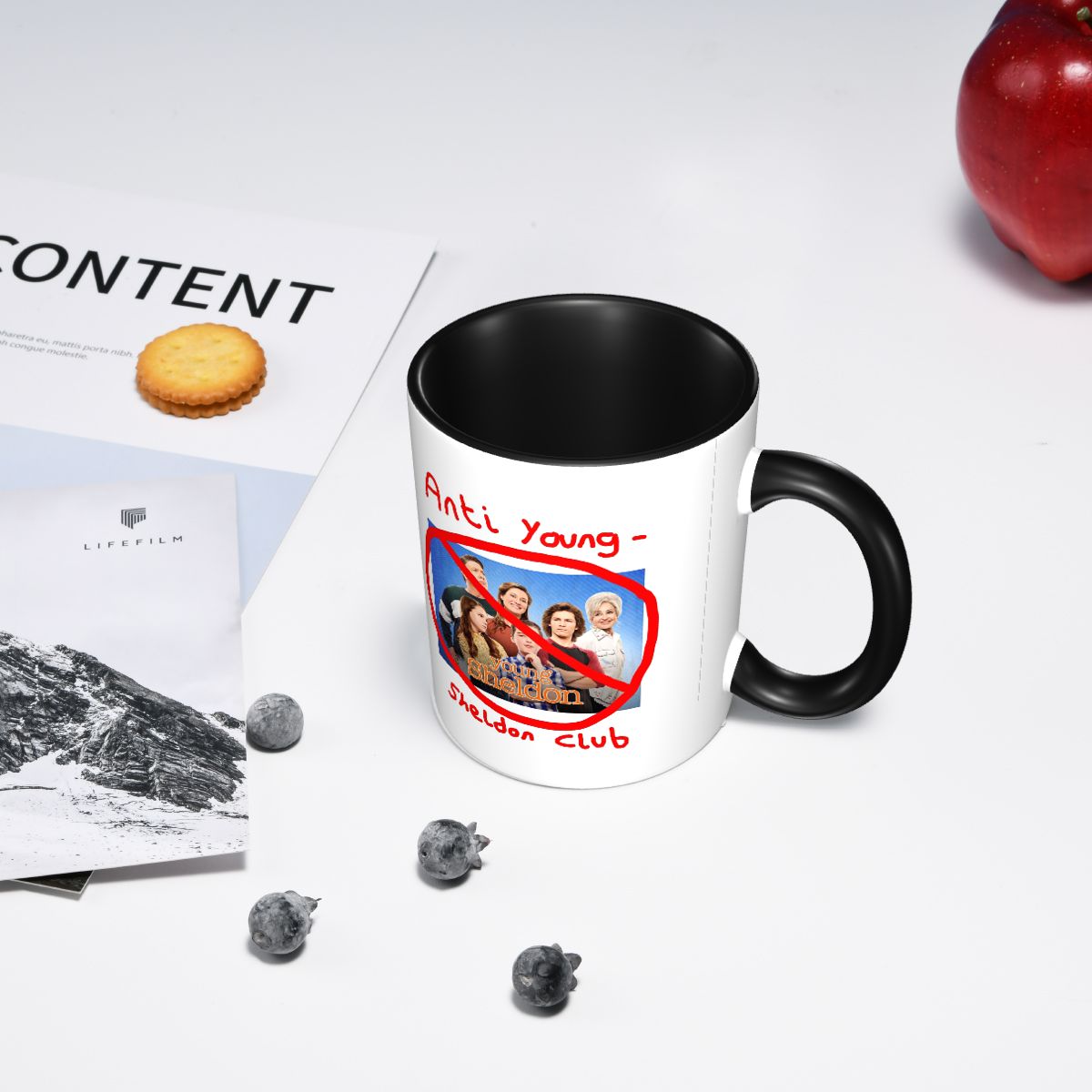 Mug amusant en céramique Anti  - Young Tea Coffee avis et prix